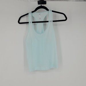 Athleta Womens Relaxed Tank turquoise Size XS